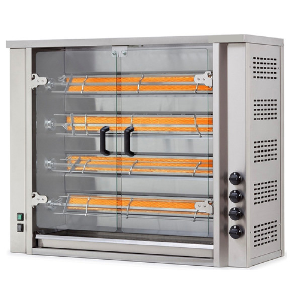 GME4 - Electric grill chicken oven - 16-20 chicken Barbecue chicken oven