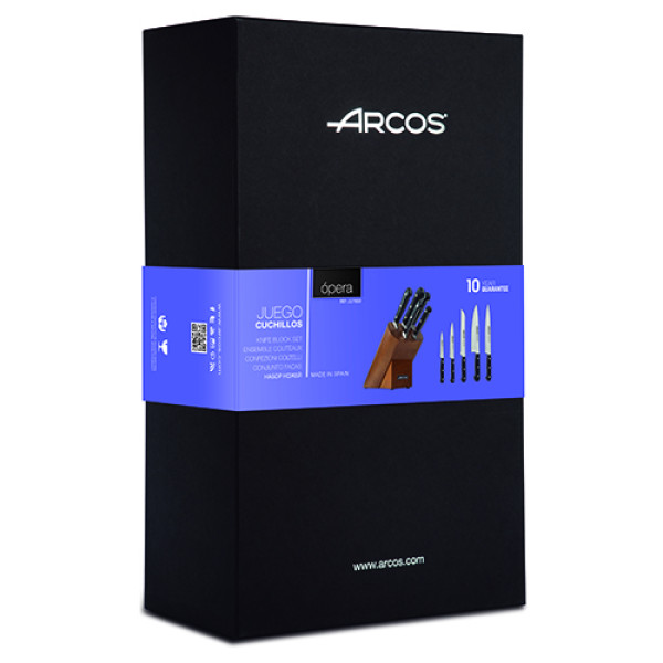 Arcos 5-piece set - In a wooden holder Arcos 5-piece set - In a wooden holder