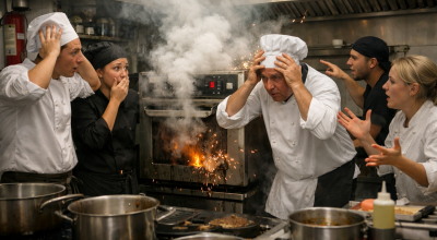 Mit tegyél, ha bedöglik a géped a legrosszabbkor? - Kríziskezelés a konyhában