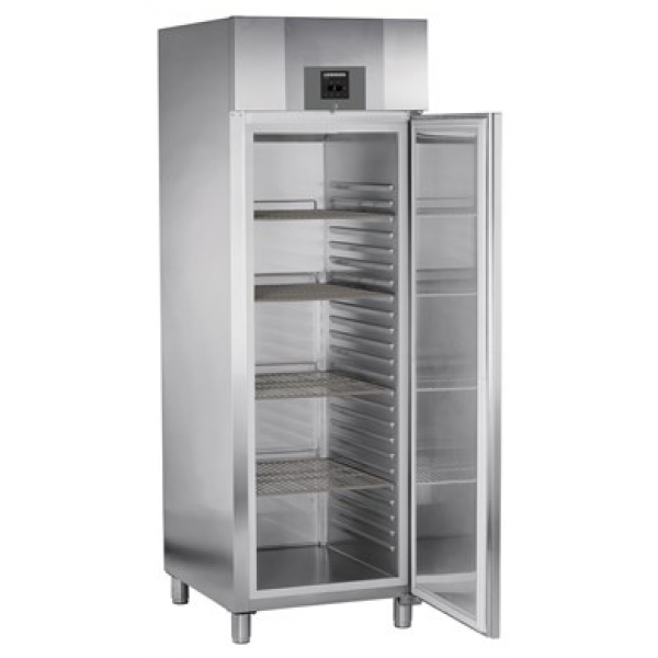 GKPv 6570 LIEBHERR Stainless steel refrigerator Background coolers