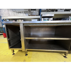 Neutrale Edelstahl-Arbeitsplatte