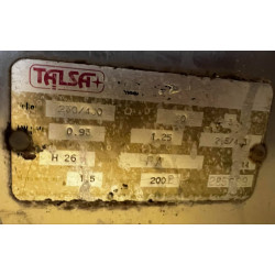 TALSA H26 Hidraulikus kolbásztöltő  TALSA H26 Hidraulikus kolbásztöltő