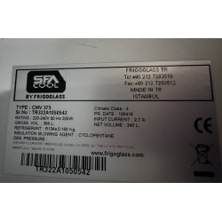 CMV 375 Üvegajtós Ital hűtő