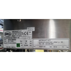 METRISOFT MS-01/MKN-A Függőmérleg METRISOFT MS-01/MKN-A Függőmérleg
