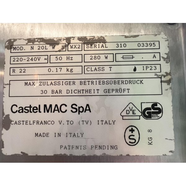 Ice Matic N 20 L Eismaschine Ice Matic N 20 L Eismaschine