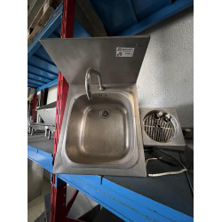 Rozsdamentes fali kézmosó Mosószeradagolóval Rozsdamentes fali kézmosó Mosószeradagolóval