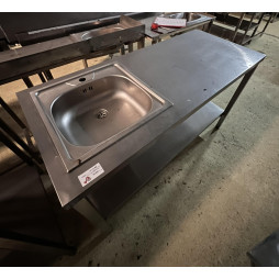 1 medencés mosogató csepegtetővel, alsópolccal  1 medencés mosogató csepegtetővel, alsópolccal