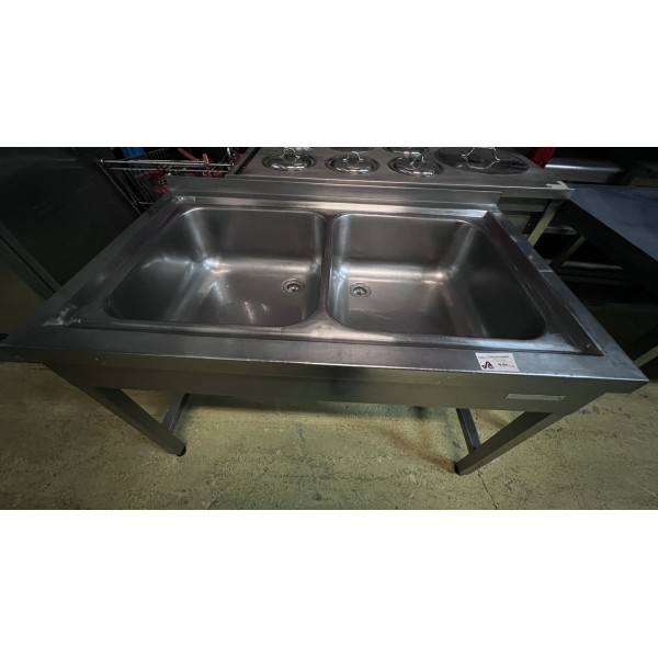 Rozsdamentes 2 medences mosogato