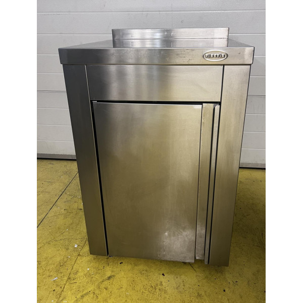 Stainless steel neutral cabinet, with rear hinge 