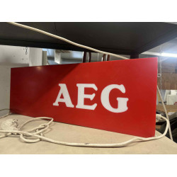AEG Werbetafel