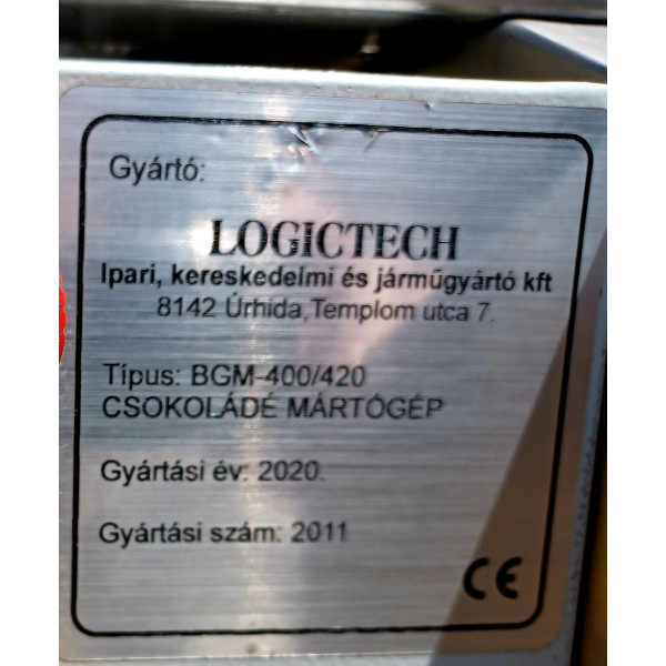 Csokoládé mártógép, BGM-400, új Csokoládé mártógép, BGM-400, új