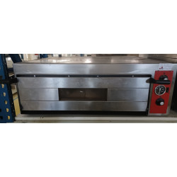 F4 egyaknás pizzakemence, új samott betéttel 