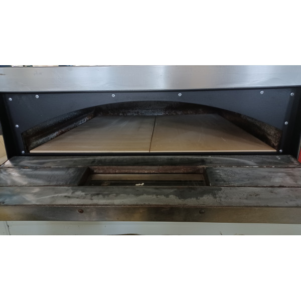 F4 egyaknás pizzakemence, új samott betéttel