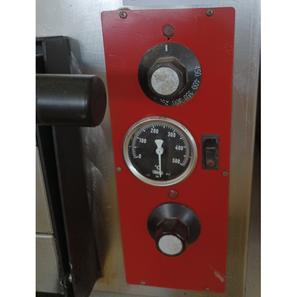 F4 egyaknás pizzakemence, új samott betéttel