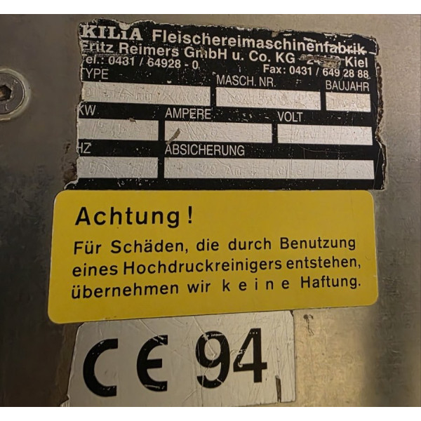 Kília D114-es húsdaráló