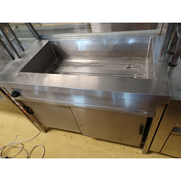 Ohrievacia nádoba GN 1/1 s posuvnými dvierkami