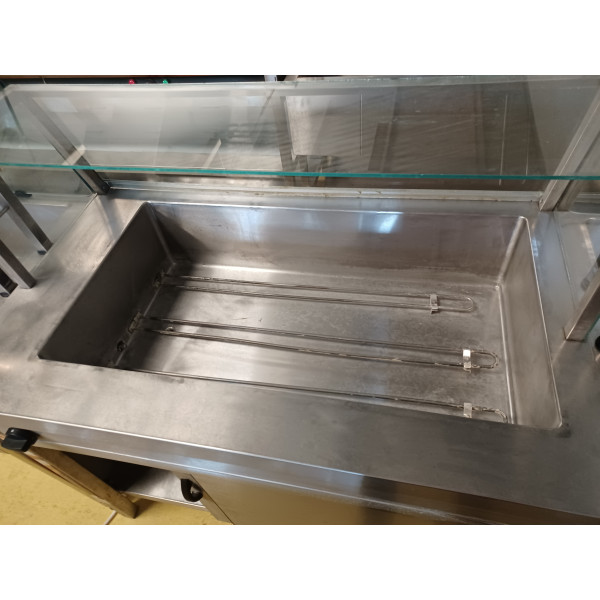 Ohrievacia nádoba GN 1/1 s posuvnými dvierkami