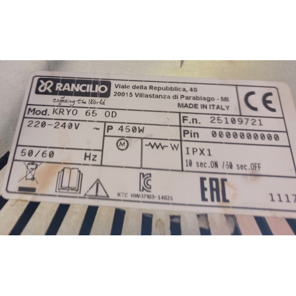 Rancilio KRYO 65 Kaffeemühle
