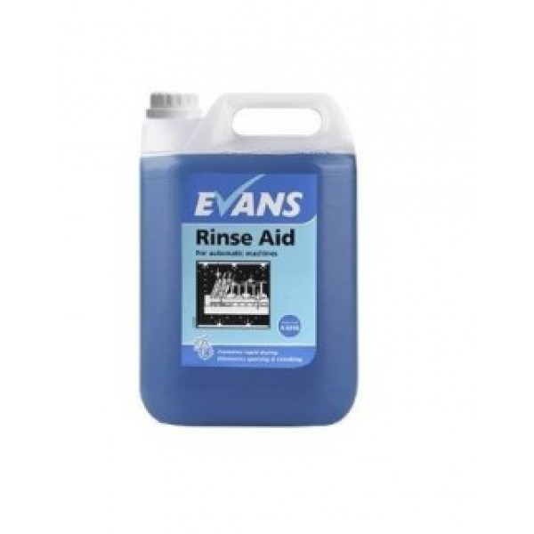 EVANS Rinse Aid - Detergent - for automatic dishwasher - 5 liters  