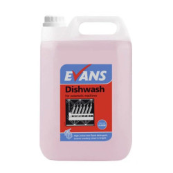 EVANS Dishwash - Dishwashing liquid - for automatic dishwasher - 5 liters EVANS Dishwash - Dishwashing liquid - for automatic dishwasher - 5 liters