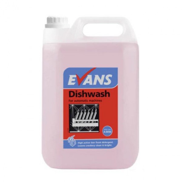 EVANS Dishwash - Dishwashing liquid - for automatic dishwasher - 5 liters Dishwasher