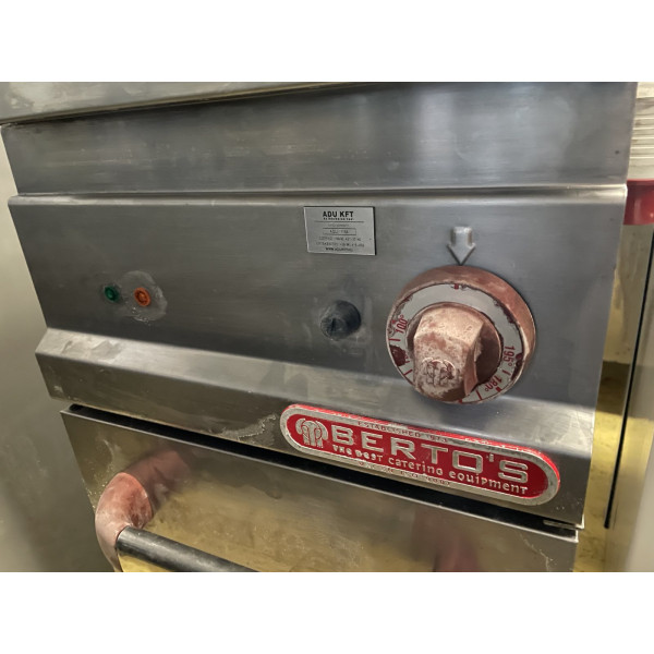 Berto's E7F18-4M elektromos olajsütő - 18 literes - 1 aknás (13,5 kW) - 700-as széria - Bertos Berto's E7F18-4M elektromos olajsütő - 18 literes - 1 aknás (13,5 kW) - 700-as széria - Bertos