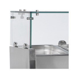 Tefcold glass display cabinet 120cm Tefcold glass display cabinet 120cm
