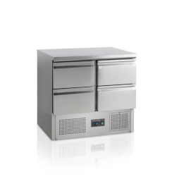 Tefcold SA914 4fiókos saláta hűtő pult 90cm/260liter Tefcold SA914 4fiókos saláta hűtő pult 90cm/260liter