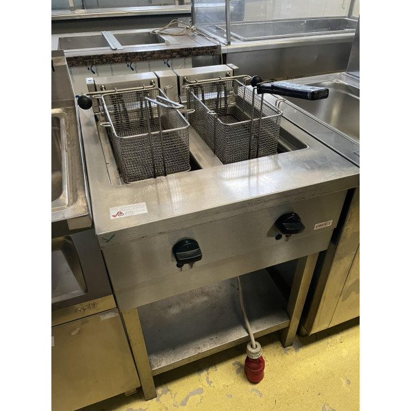 Fritéza Elekthermax - 2x10 litrov - 9 kW Fritéza Elekthermax - 2x10 litrov - 9 kW