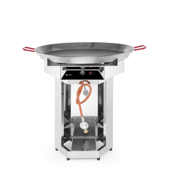 Paella grillsütő 800, HENDI, 7kW, 800x800x(H)900mm 146804