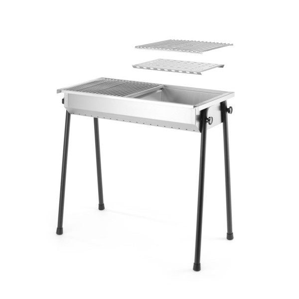 Faszenes grill Patio, HENDI, 770x380x(H)760mm 150603