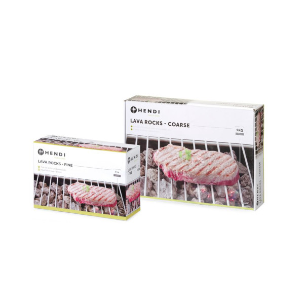 Lávakövek- durva, HENDI, doboz 152805