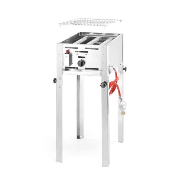 Gázüzemű Grill-Master Mini, HENDI, 5,8kW, 340x540x(H)840mm 154700