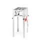 Gázüzemű Grill-Master Mini, HENDI, 5,8kW, 340x540x(H)840mm 154700