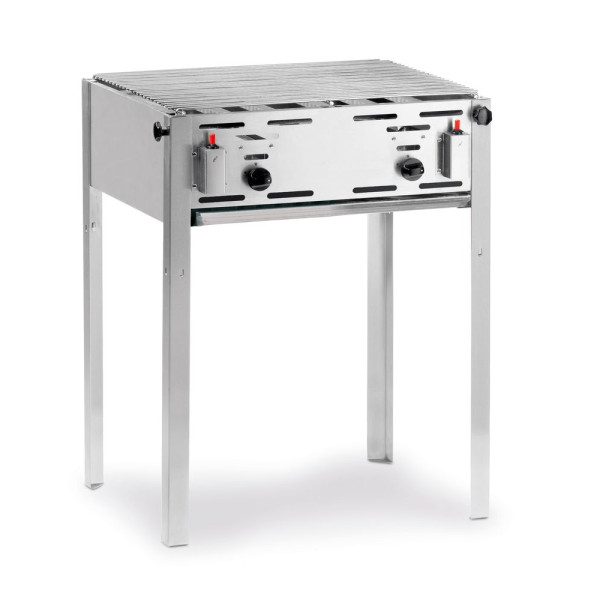 Gázüzemű Grill-Master Maxi, HENDI, 11,6kW, 650x540x(H)840mm 154717