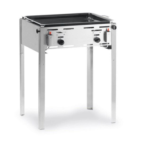 Gázüzemű Grill-Master Maxi, HENDI, 11,6kW, 650x540x(H)840mm 154717