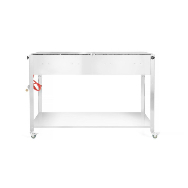 Gázüzemű Grill-Master Quattro, HENDI, 22kW, 1330x600x(H)920mm 154908