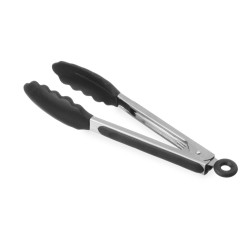 Szervírozó csipesz, HENDI, Fekete, (L)267mm 171301