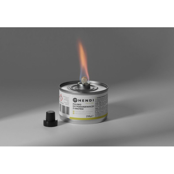 Folyékony égőpaszta kanóccal, HENDI, égési sérülések ± 8 óra, 24 db 193679