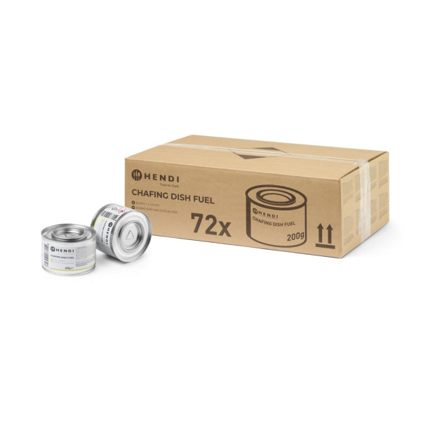 Chafing égőpaszta, HENDI, 72 db 194355