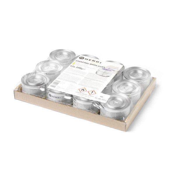 Chafing égőpaszta, HENDI, 12 db 194362