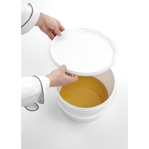 Vödör, HENDI, 11,5L, Fehér, ⌀300x(H)230mm 196007