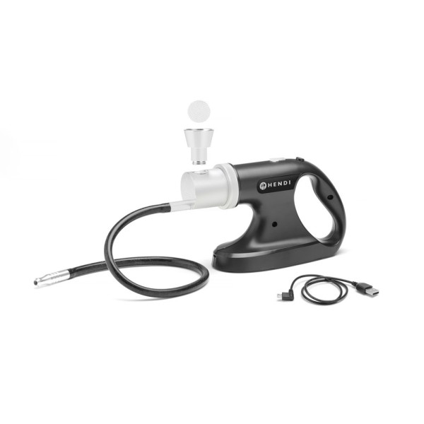 Füstölő pisztoly - 3 sebességes füstöntő, HENDI, 215x70x(H)160mm 199640