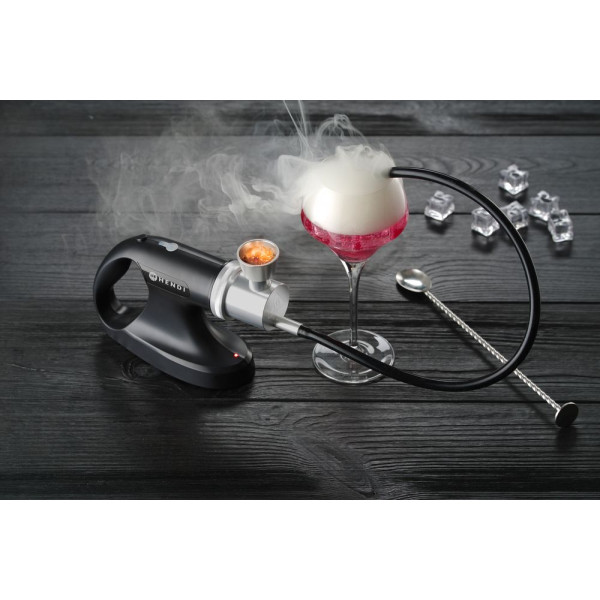 Füstölő pisztoly - 3 sebességes füstöntő, HENDI, 215x70x(H)160mm 199640