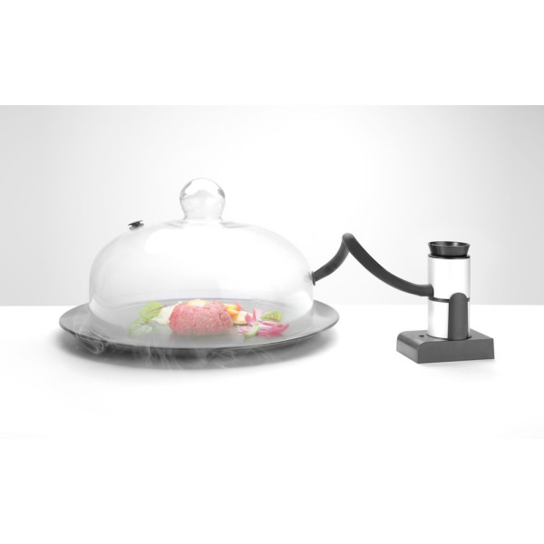 Üvegbúra szellőzővel, HENDI, Koktél kupola, ⌀130x(H)282mm 199657