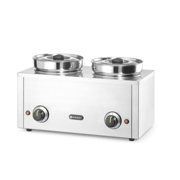 Melegentartó, HENDI, 8L, 220-240V/400W, 506x312x(H)298mm 201206