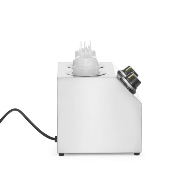 Dupla szószmelegítő, HENDI, 1,3L, 220-240V/400W, 270x223x(H)282mm 201725