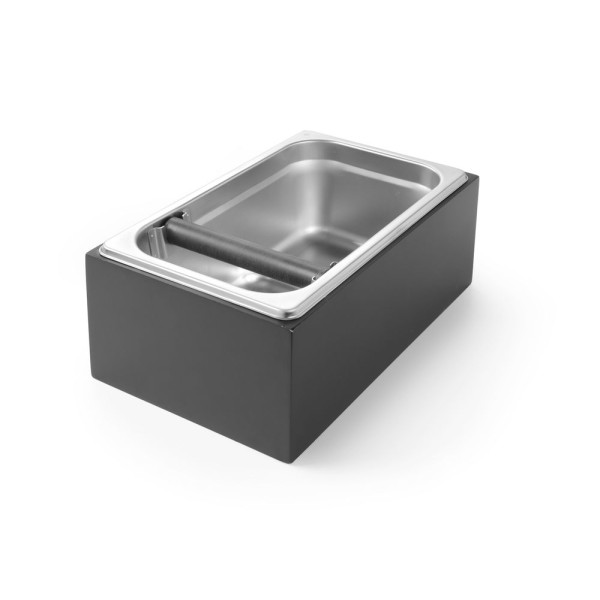 Zacc kiütő doboz fa tartódobozban, HENDI, 275x175x(H)110mm 208380