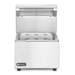 Sült burgonya melegítő, HENDI, GN 1/2, 220-240V/400W, 357x267x(H)376mm 209066