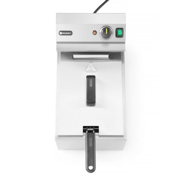 HENDI GOLIATH olajsütő leeresztő csappal, HENDI, 10L, 400V/10200W, 300x585x(H)392mm 209431